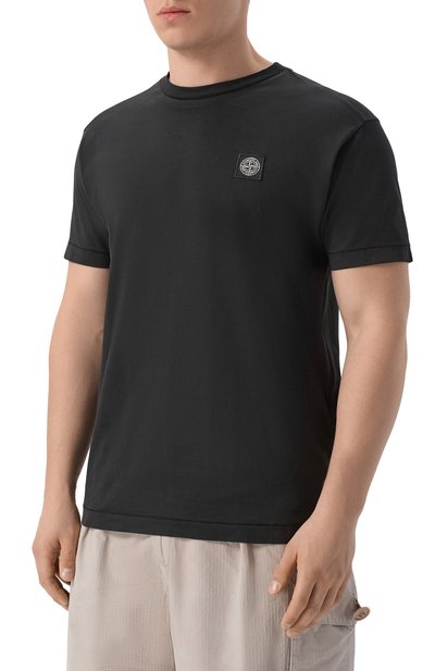 Хлопковая футболка STONE ISLAND, арт. L1S152100027/S0013, фото 3