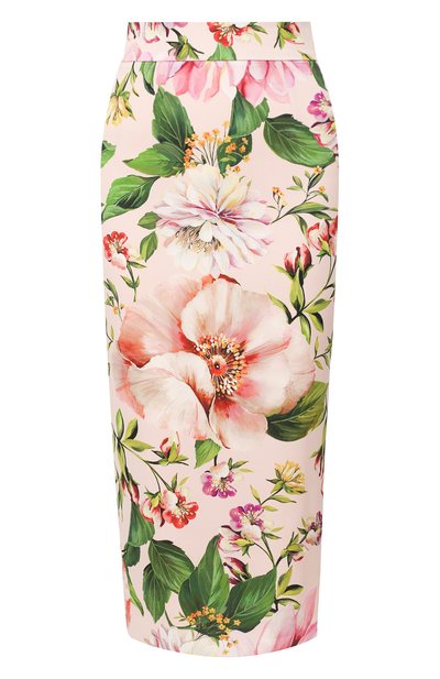 Шелковая юбка DOLCE & GABBANA, арт. F4BSYT/FSAZK, фото 1