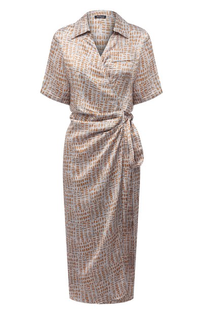 Женское атласное платье KITON, арт. D51362K09T89