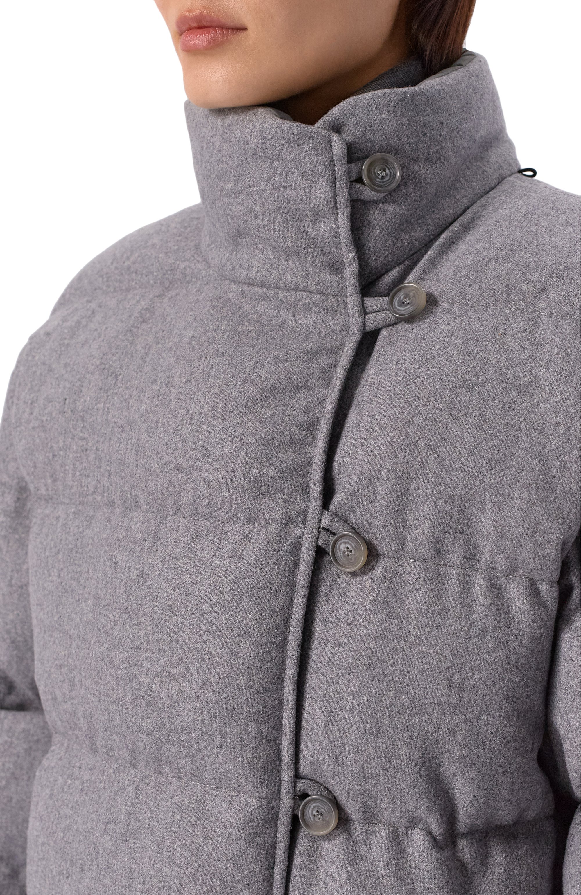 Двусторонний пуховик из шерсти и лиоцелла BOSS, арт. 50546820, фото 5