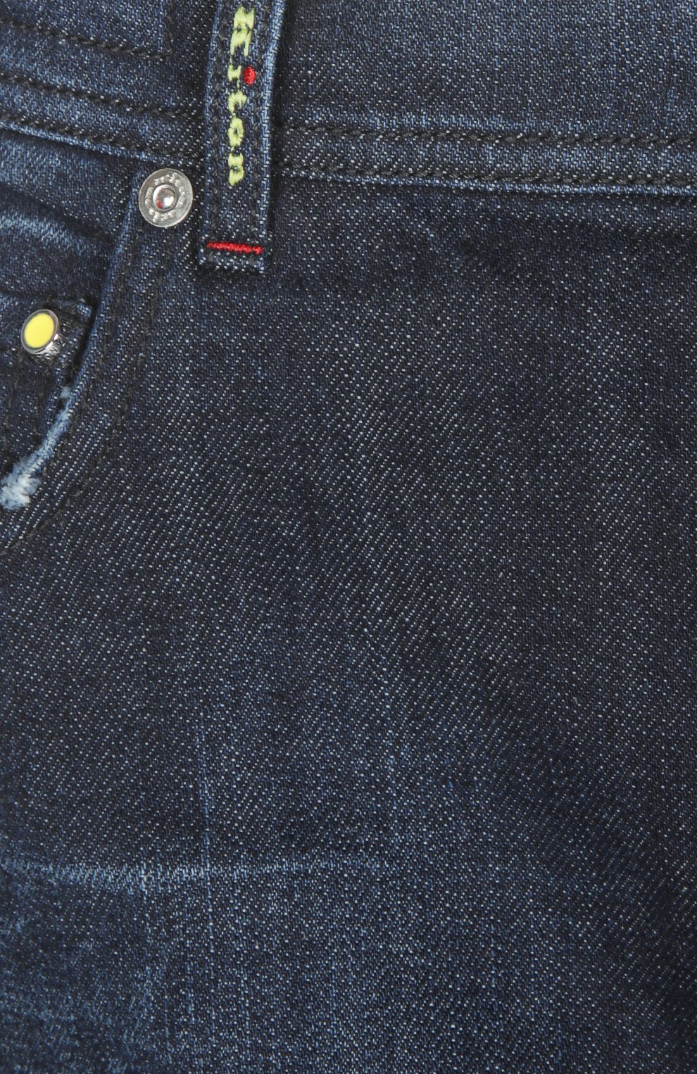 Узкие джинсы с потертостями KITON, арт. UPNJS/8L37, фото 3