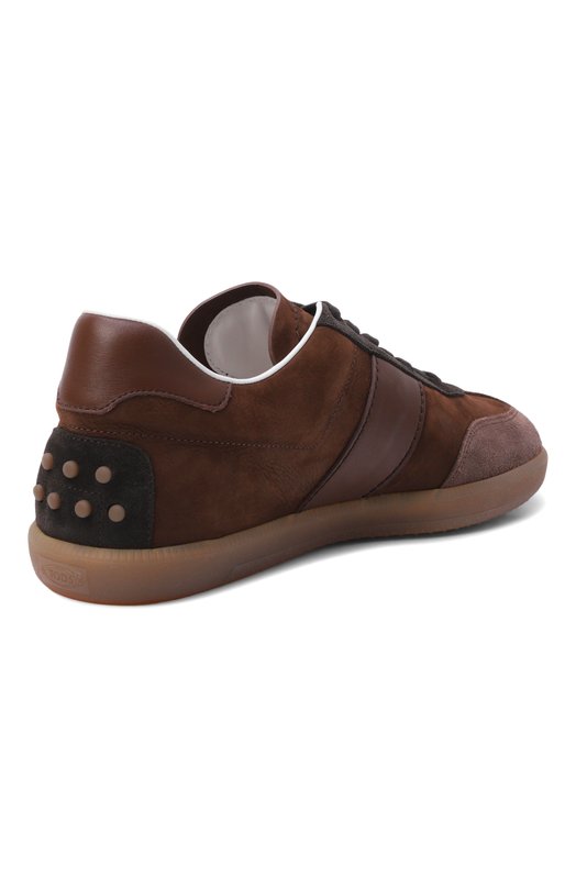 Замшевые кеды Tabs Tod’s XXM68C0JF50/V0U Коричневый  XXM68C0JF50/V0U Фото 4
