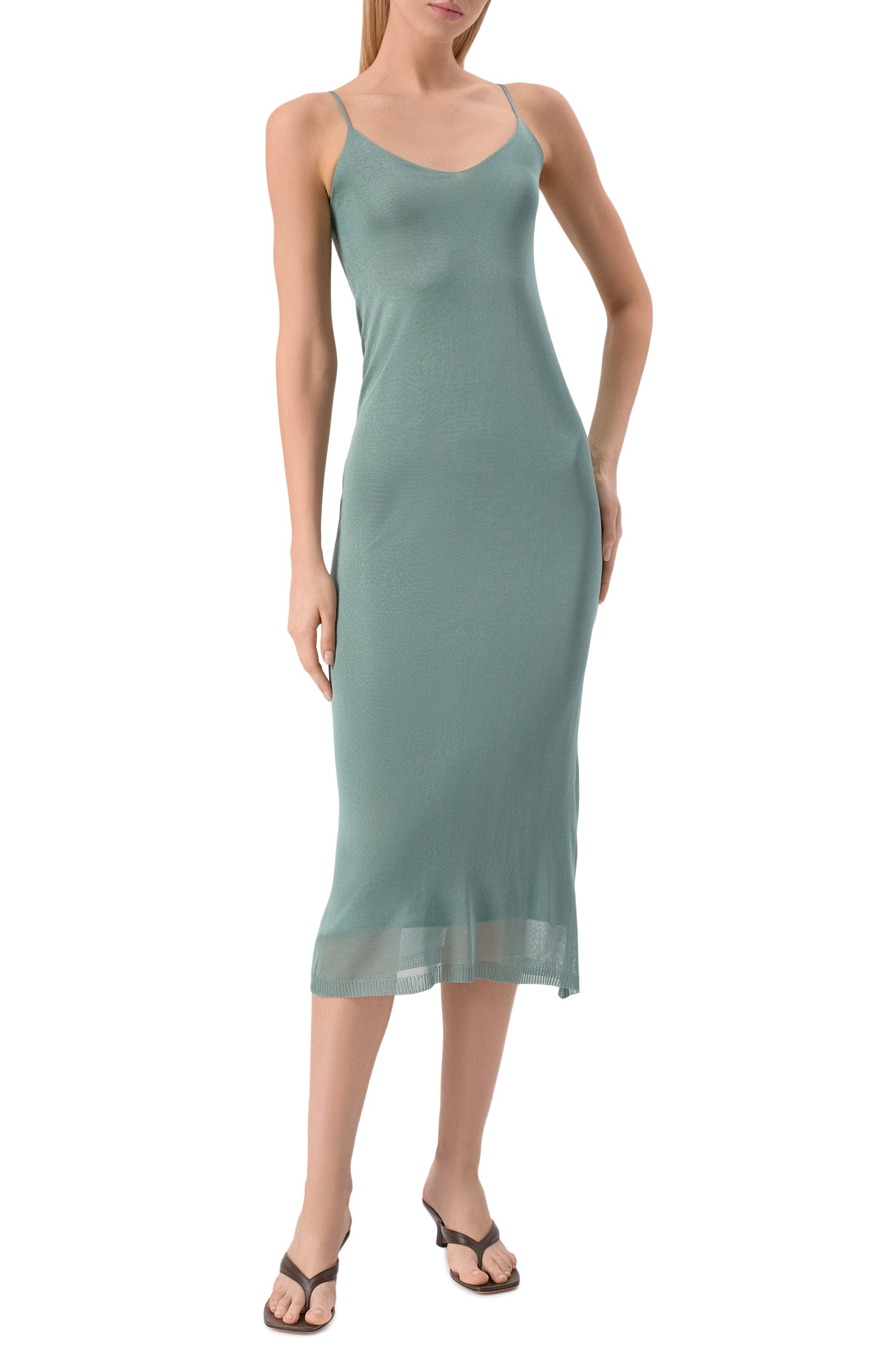 Платье из вискозы ISABEL BENENATO, арт. DK14S25, фото 3