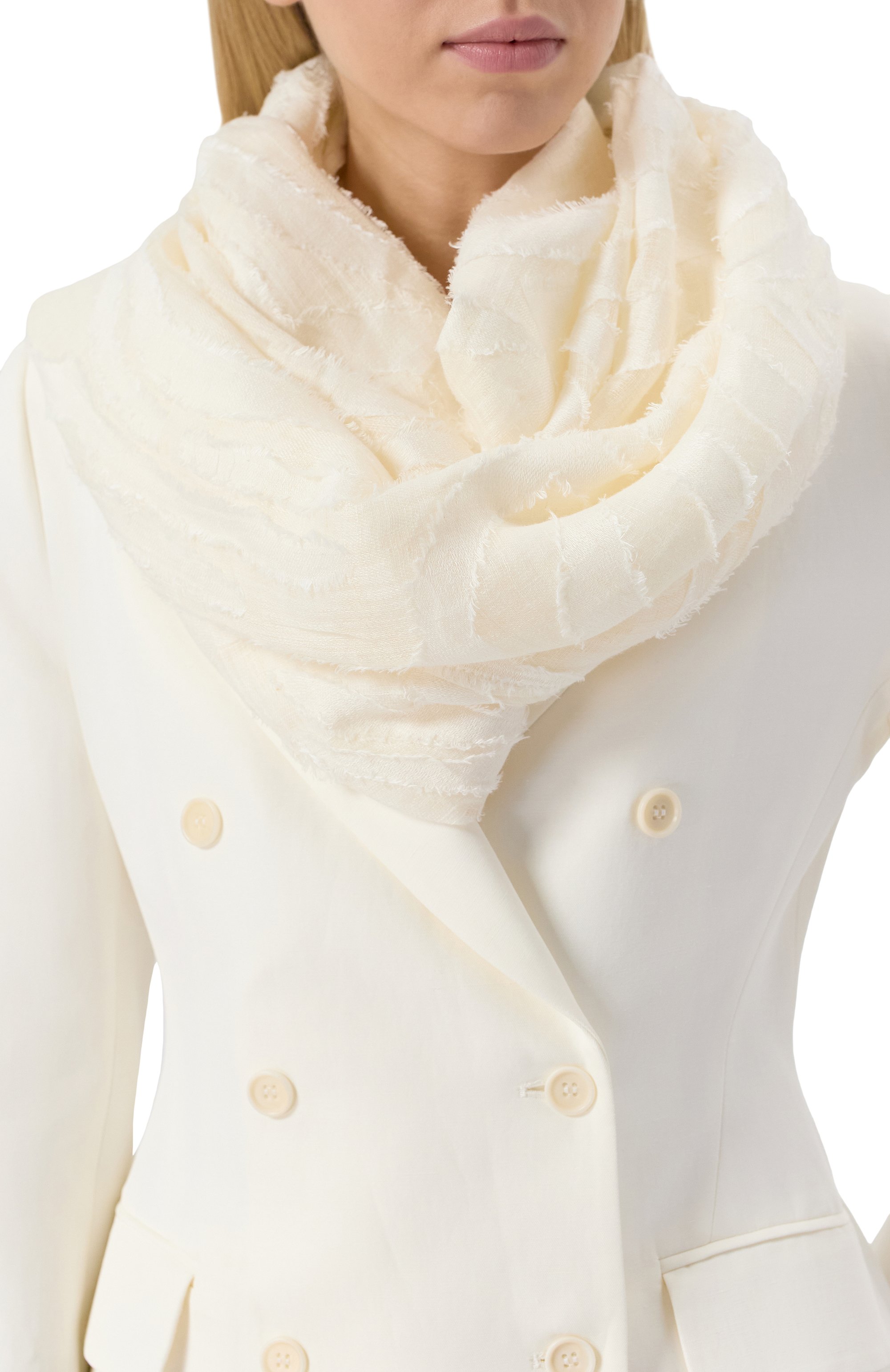 Льняной шарф BRUNELLO CUCINELLI, арт. MSCDVSL01, фото 2