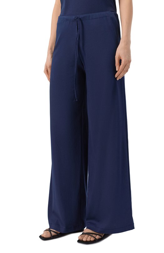 Хлопковые брюки Zimmerli 286-57002 Синий  286-57002 Фото 3