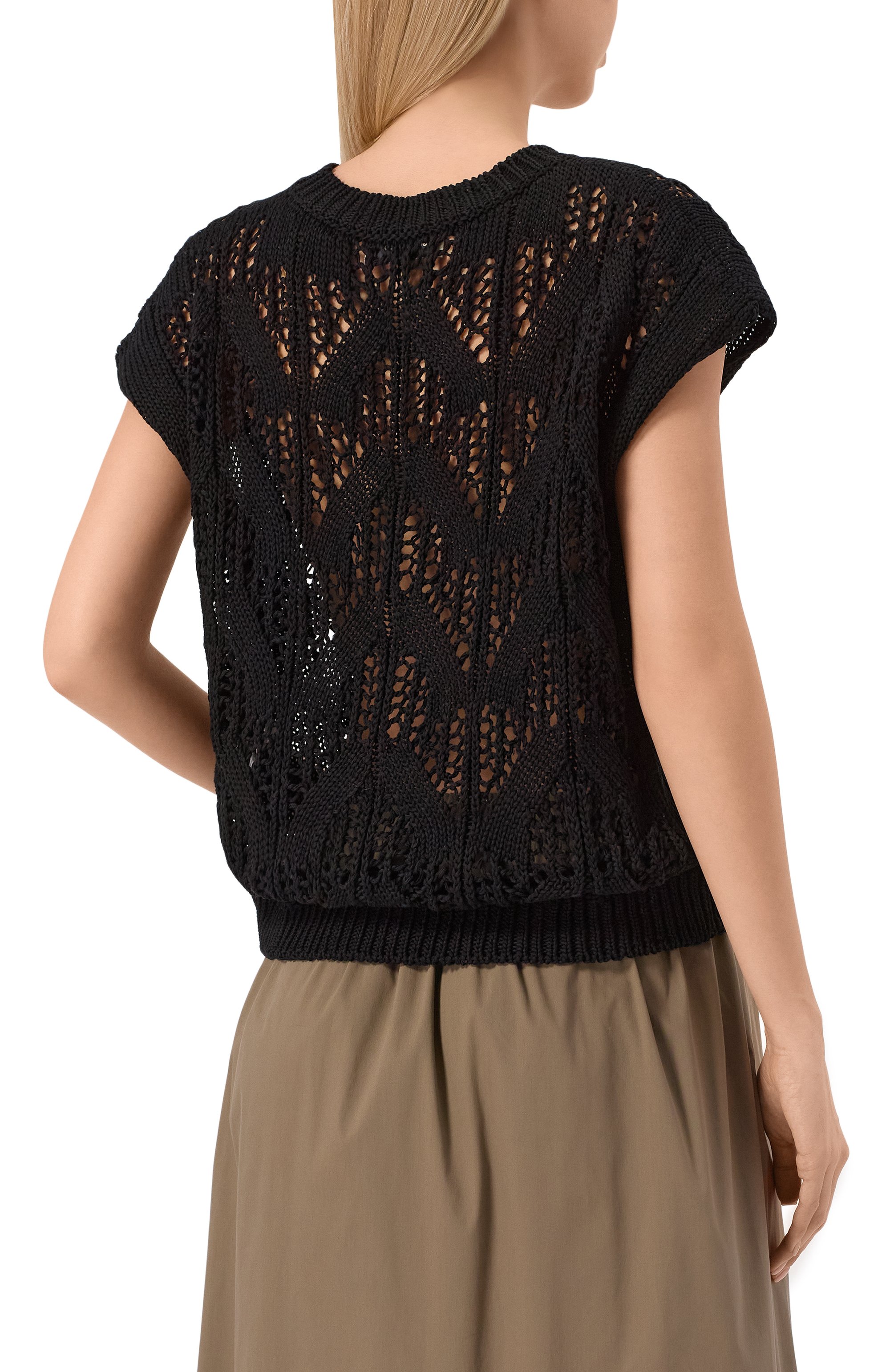 Хлопковый топ GRAN SASSO, арт. 10212/18212, фото 4