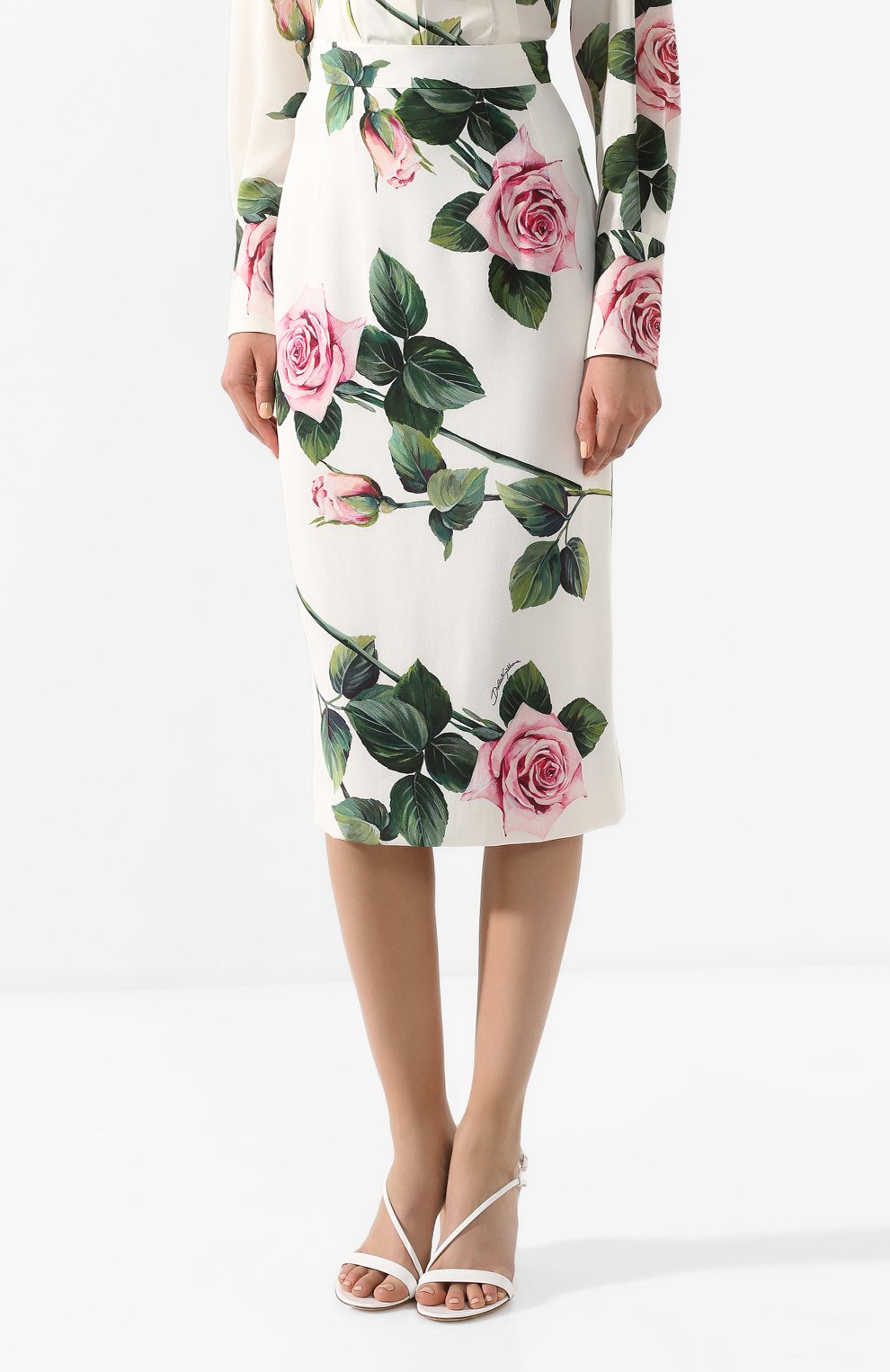 Юбка из вискозы DOLCE & GABBANA, арт. F4BTZT/FSRMB, фото 3