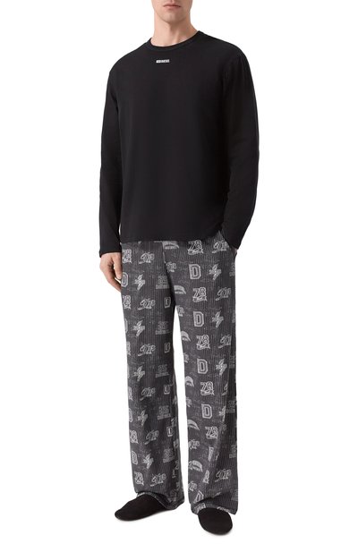 Хлопковая пижама DIESEL, арт. A21402/0LKDL, фото 2