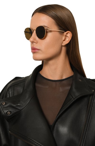 Солнцезащитные очки MIU MIU коричневого цвета по цене 59350 руб., арт. 55ZS-5AK09Z, фото 2 Солнцезащитные очки MIU MIU, арт. 55ZS-5AK09Z, фото 2