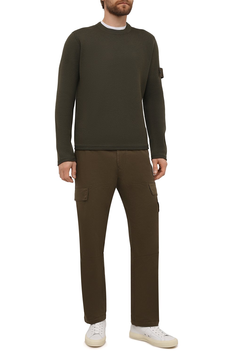 Хлопковые брюки-карго STONE ISLAND, арт. 7515312F2, фото 2