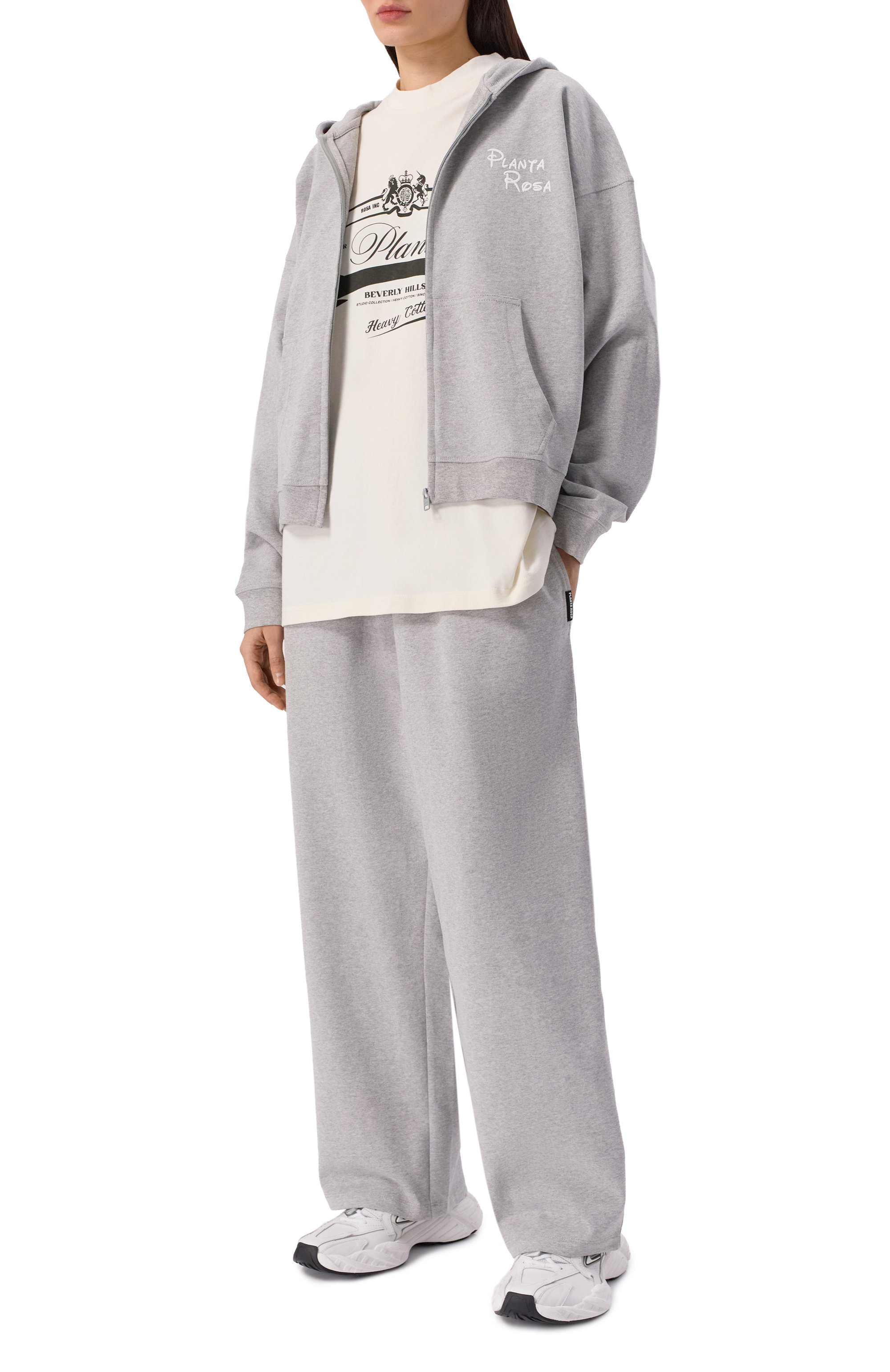 Хлопковая толстовка PLANTA ROSA, арт. PR/HZ013/BRIGHTNESS/350VELVET, фото 5