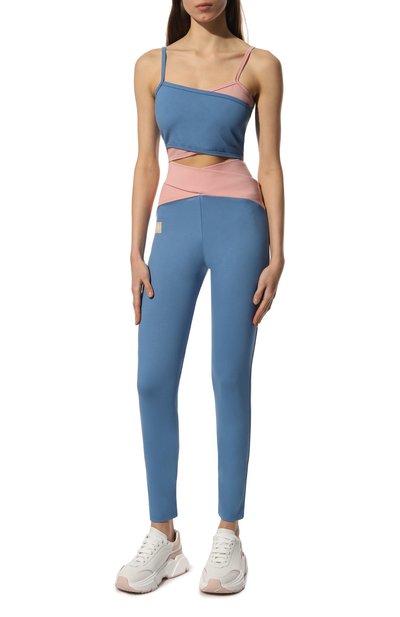 Топ EVERREVER голубого цвета по цене 3990 руб., арт. RE-T-B-02, фото 2 Топ EVERREVER, арт. RE-T-B-02, фото 2