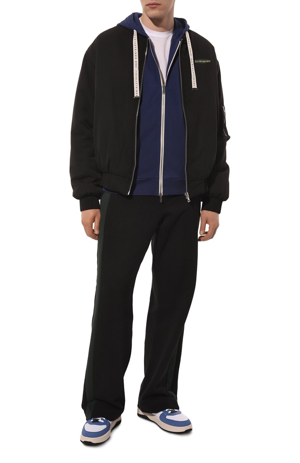 Кеды HUGO синего цвета по цене 18030 руб., арт. 50493125, фото 2 Кеды HUGO, арт. 50493125, фото 2