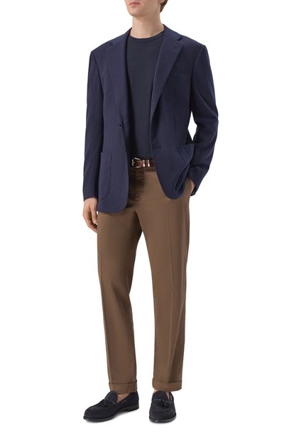 Замшевые лоферы posillipo MILLE 885, арт. P0SILLIP0/VEL0UR, фото 2