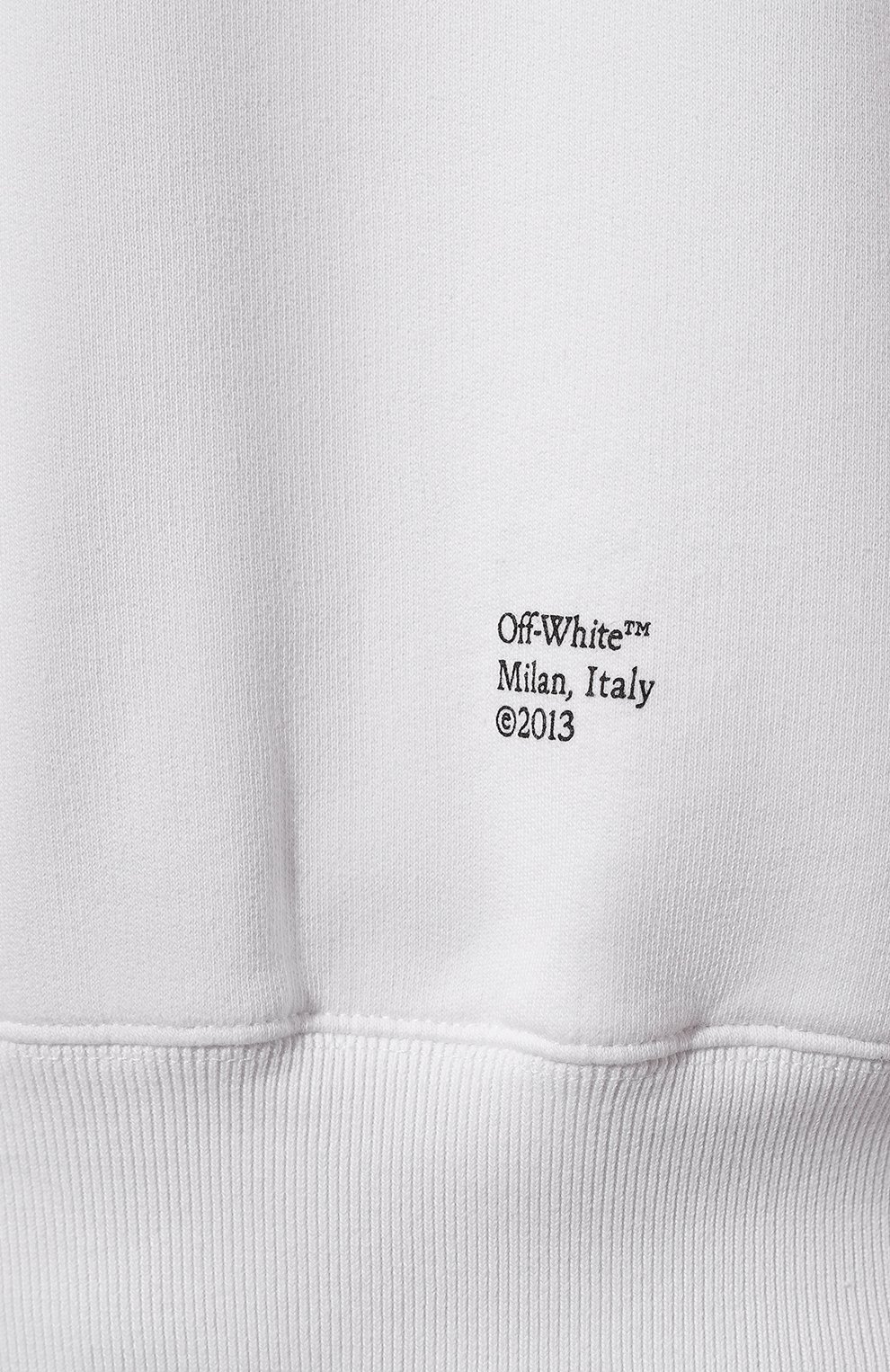 Хлопковый свитшот OFF-WHITE, арт. 0MBA054F21FLE0110110, фото 5