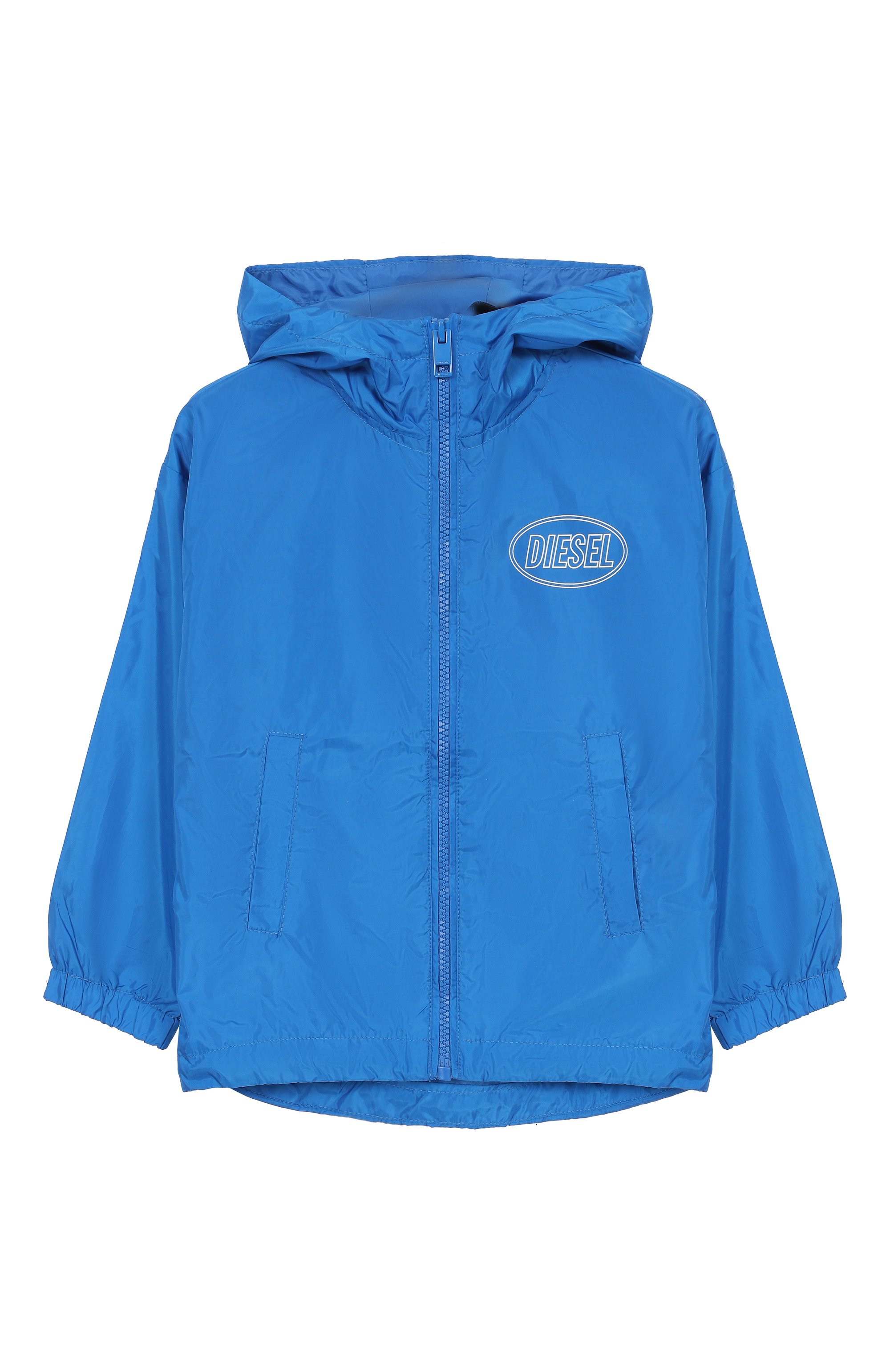 Ветровка DIESEL синего цвета по цене 14500 руб., арт. J02645/KXBSF, фото 1 Ветровка DIESEL, арт. J02645/KXBSF, фото 1