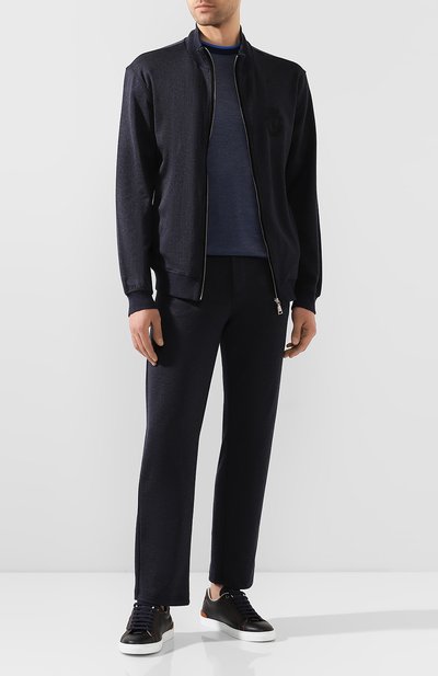 Джемпер из смеси шелка и хлопка ZILLI, арт. MET-NT300-JELU1/MC02, фото 2