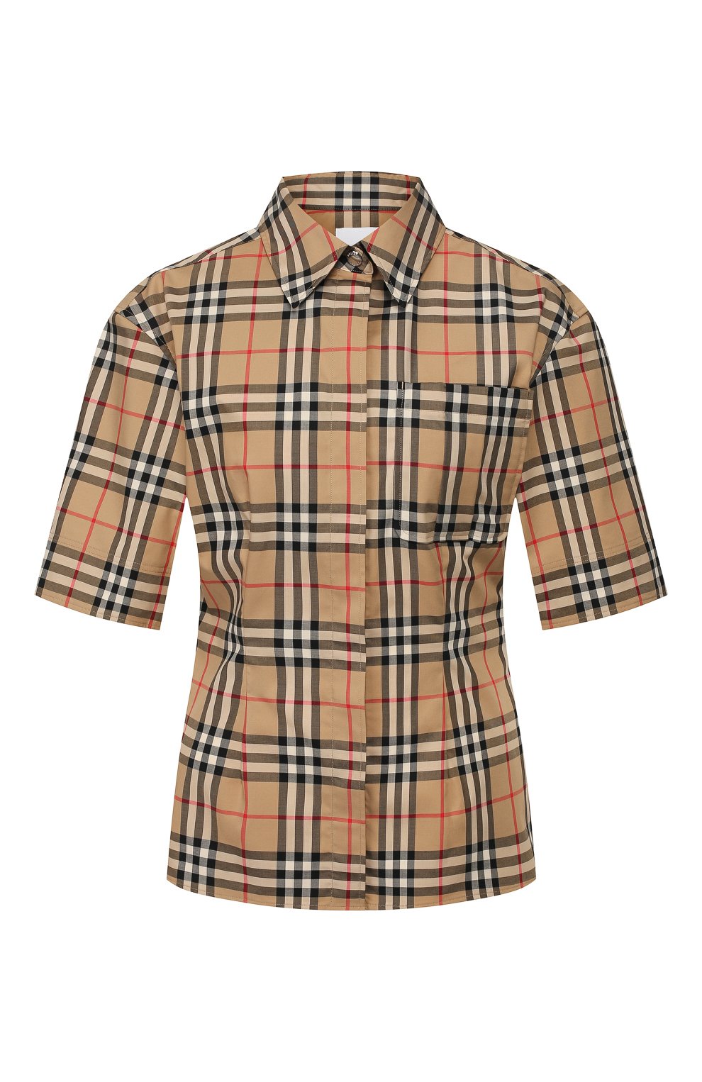 Хлопковая рубашка eleonora BURBERRY, арт. 8025823, фото 1