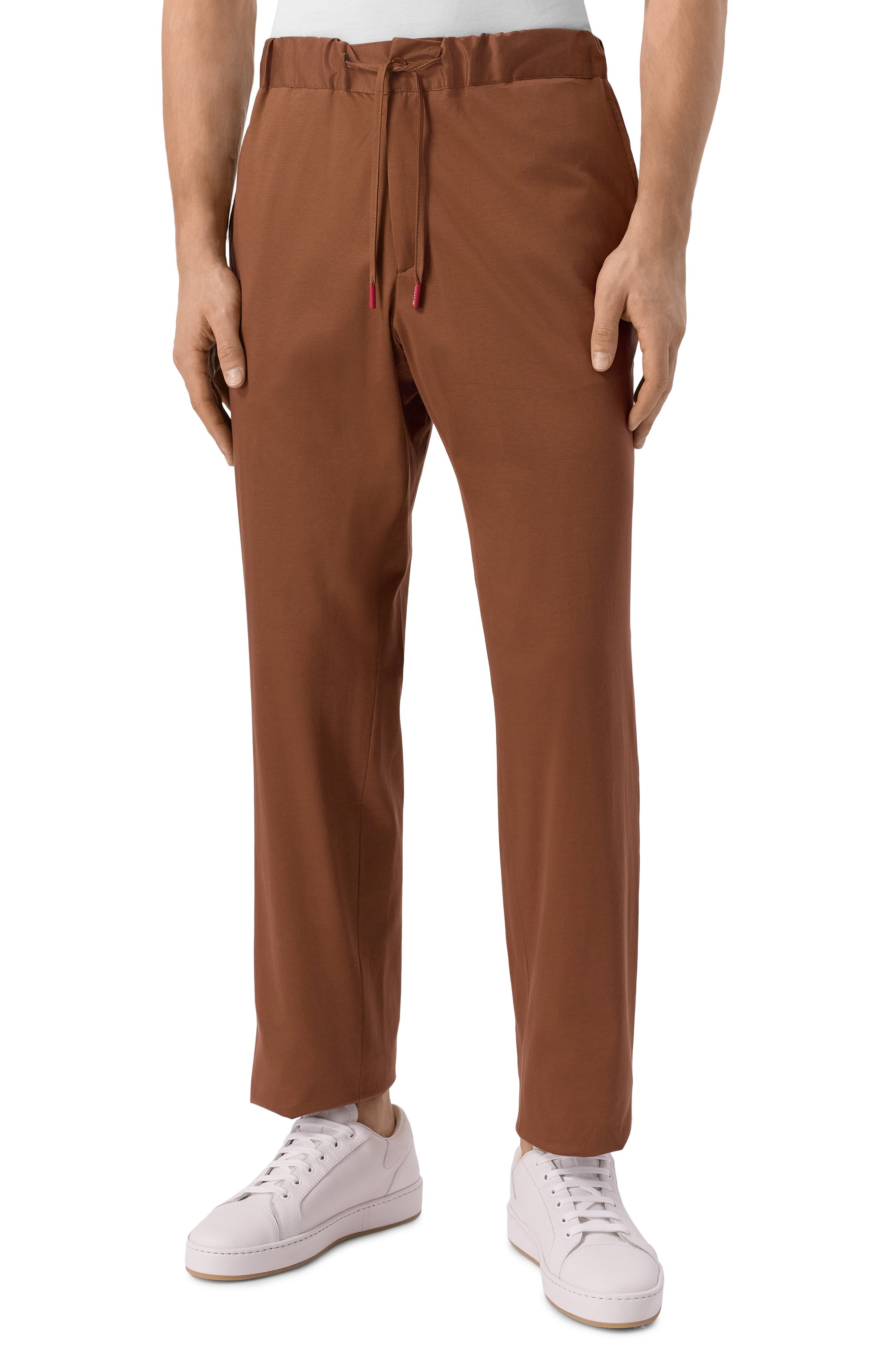 Хлопковые брюки KITON, арт. UPN007H0920007, фото 3