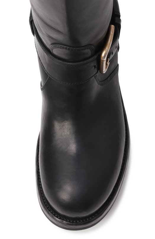 Кожаные сапоги Bernini 20 Dolce & Gabbana CU1213/AW352 Чёрный  CU1213/AW352 Фото 6