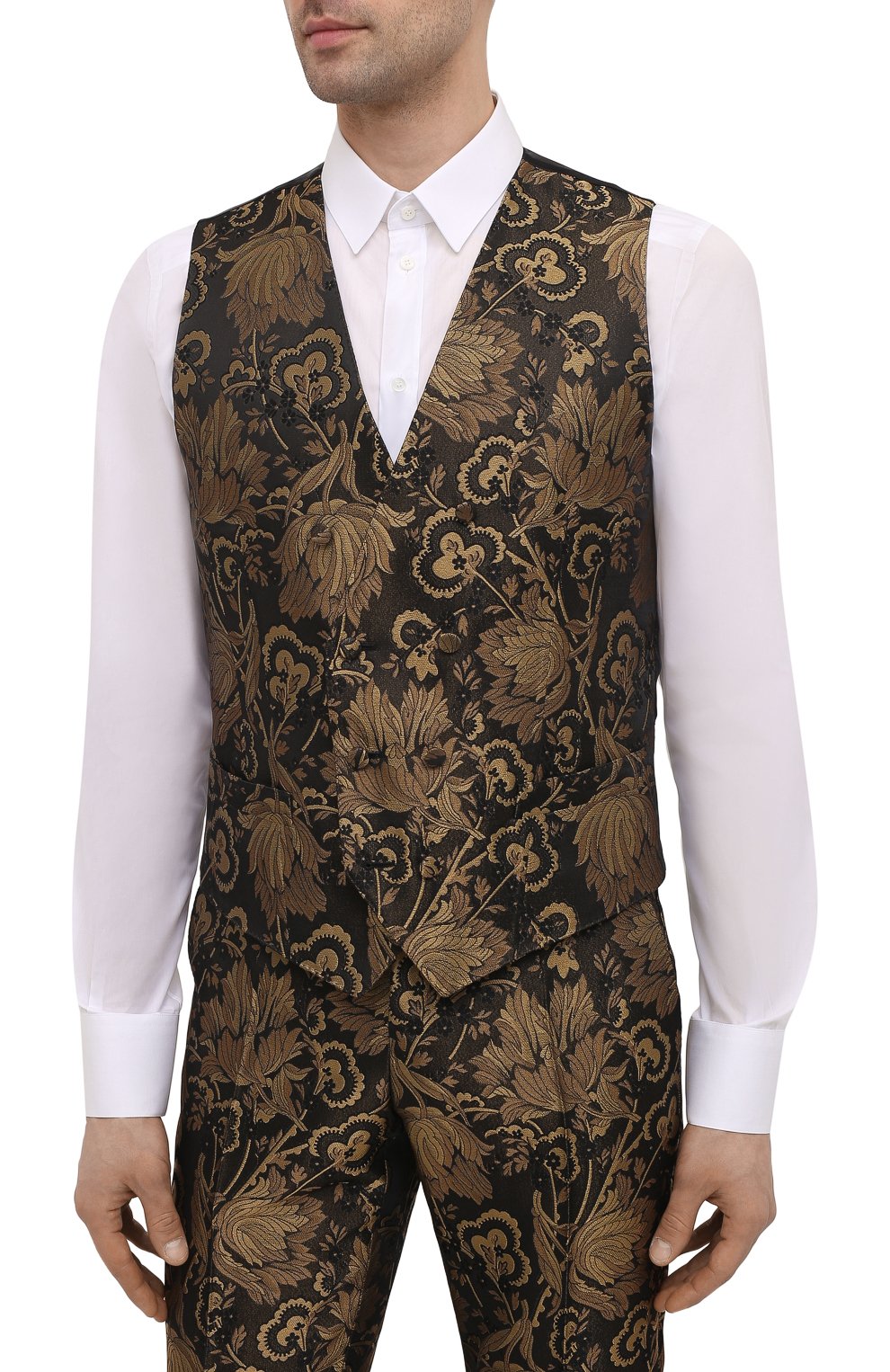 Шерстяной смокинг-тройка sicilia DOLCE & GABBANA, арт. GKEJMT/HJ0AI, фото 4