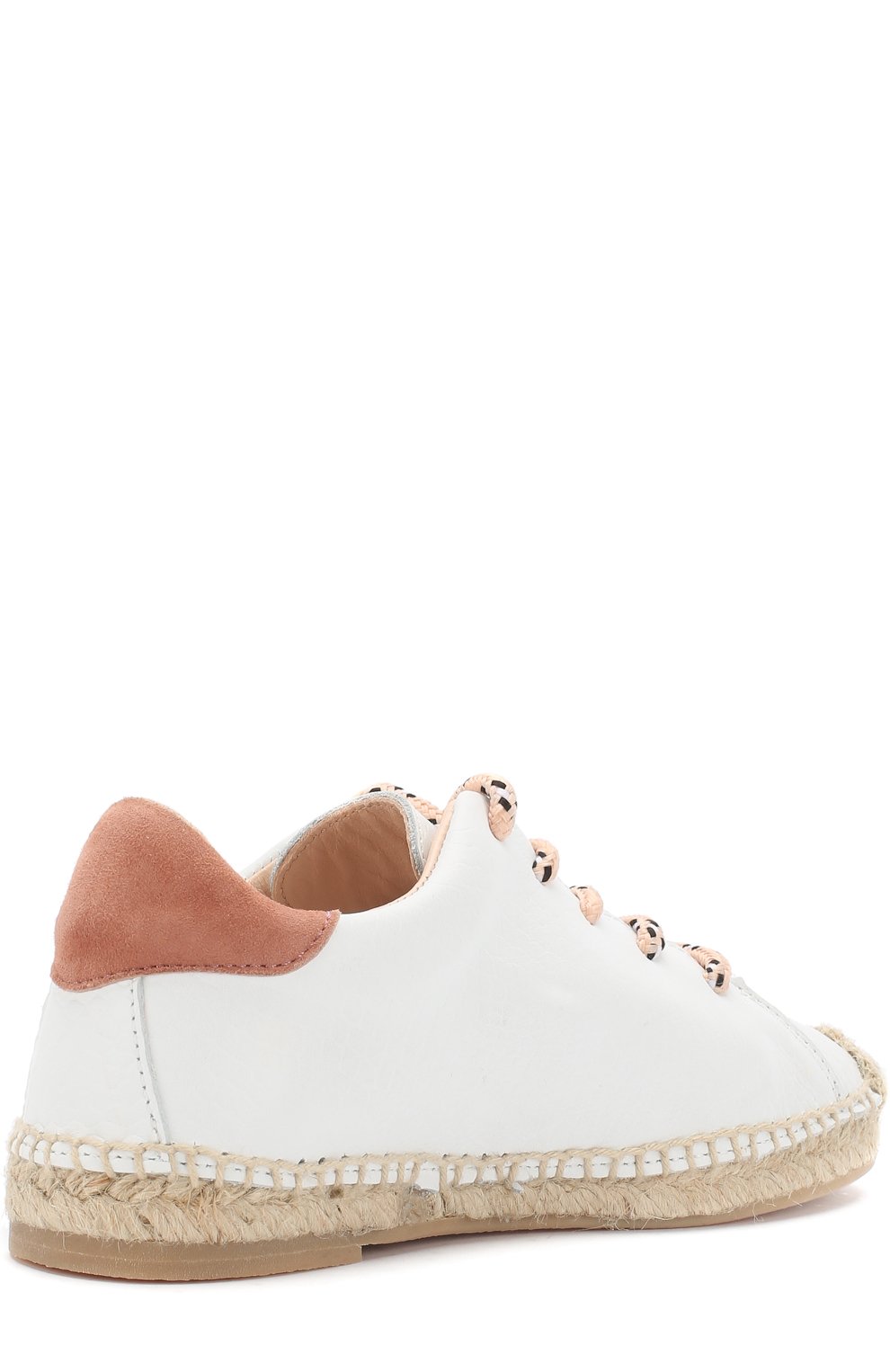 Кожаные эспадрильи на шнуровке MAISON MANGOSTAN, арт. GUARANA/PYTH0N-EFFECT LEATHER, фото 3