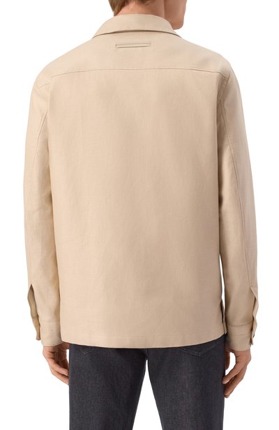 Льняная рубашка ZEGNA, арт. S0T10B/UFV60A9, фото 4