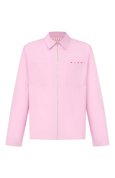 Мужская хлопковая куртка-рубашка MARNI, арт. CUMU0297P0/USCT88