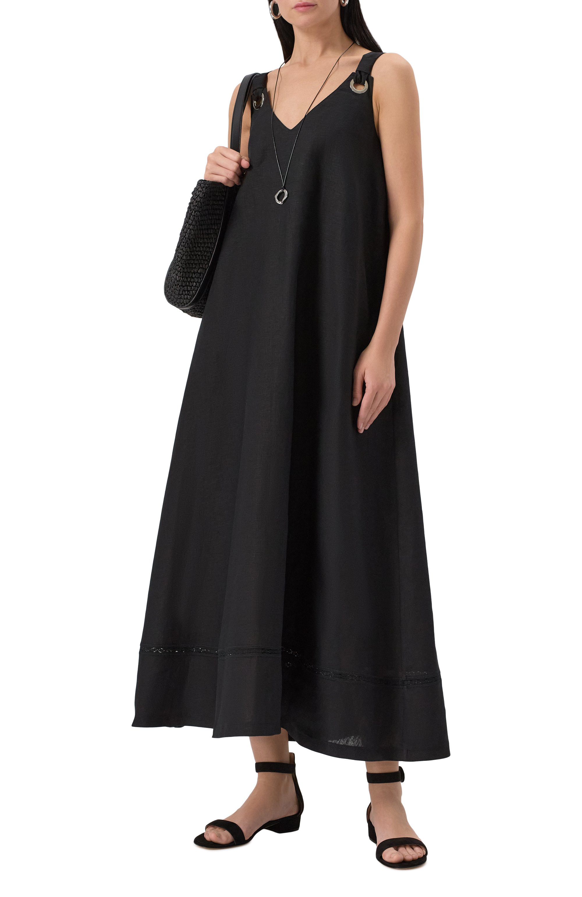 Замшевые сандалии portofino GIANVITO ROSSI, арт. G60354.20RIC.CAMNER0, фото 2