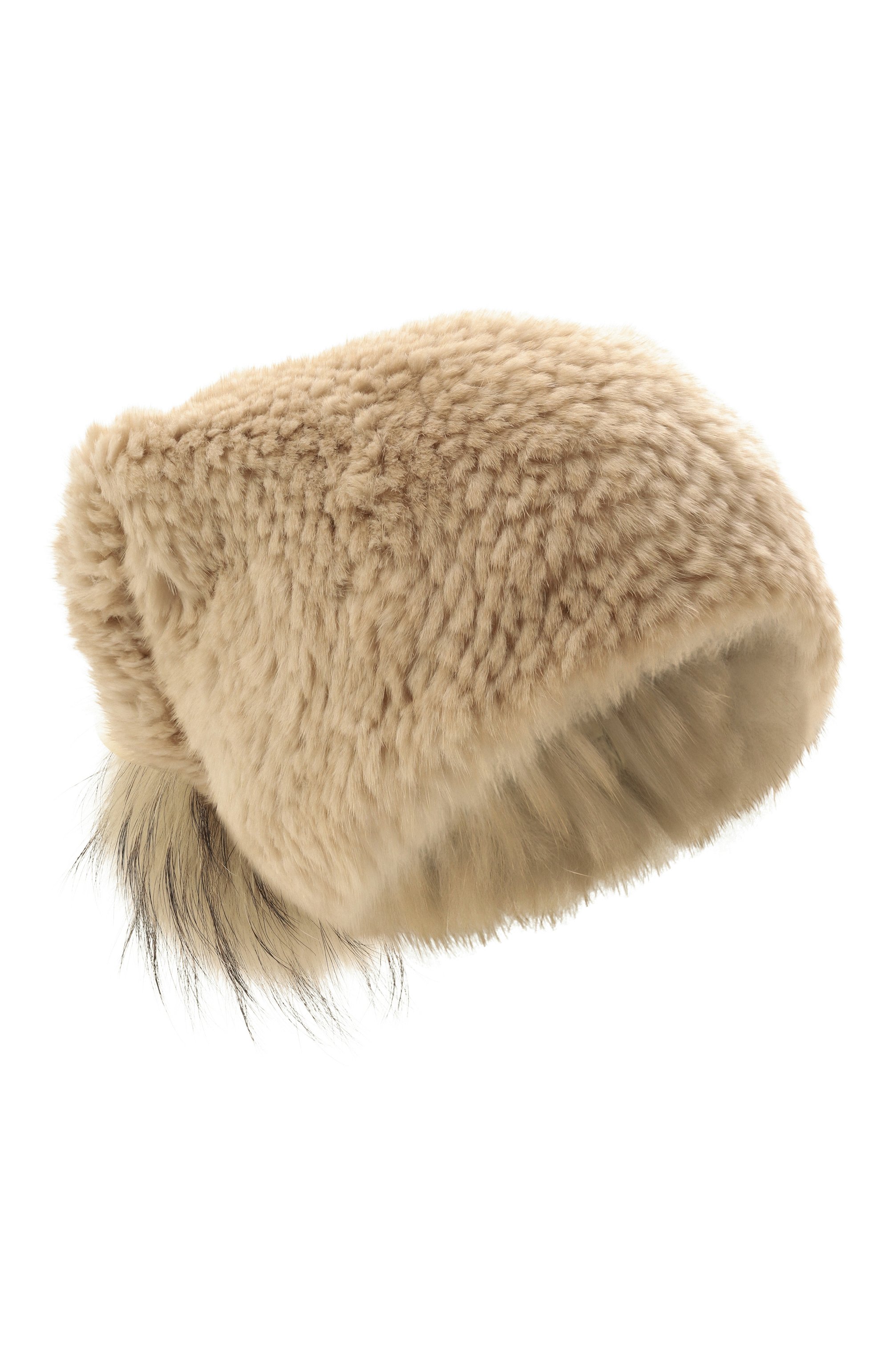 Меховая шапка из лисы и норки VICTORIA KUSENKOVA, арт. 051850011205, фото 1