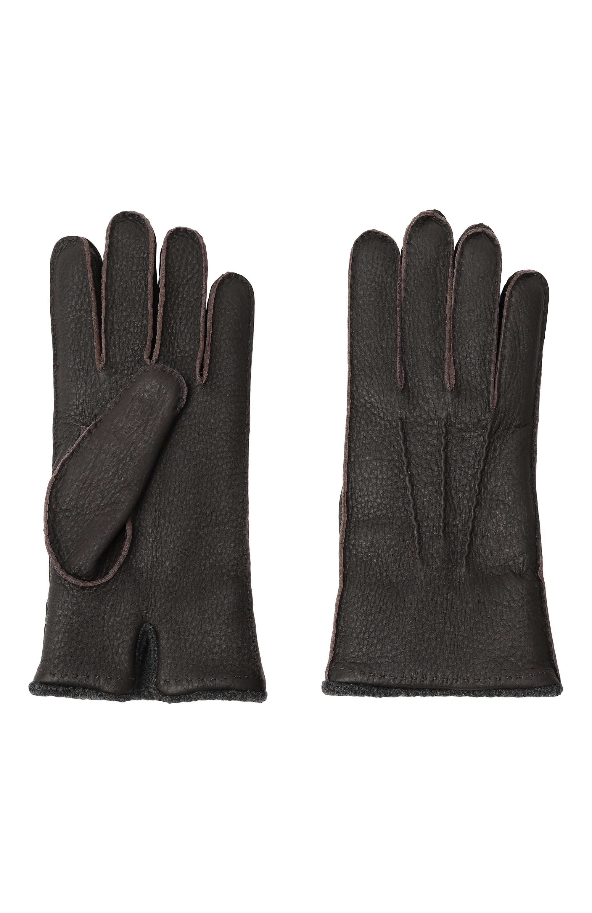 Кожаные перчатки ZILLI, арт. GL0010M1945V00000, фото 2