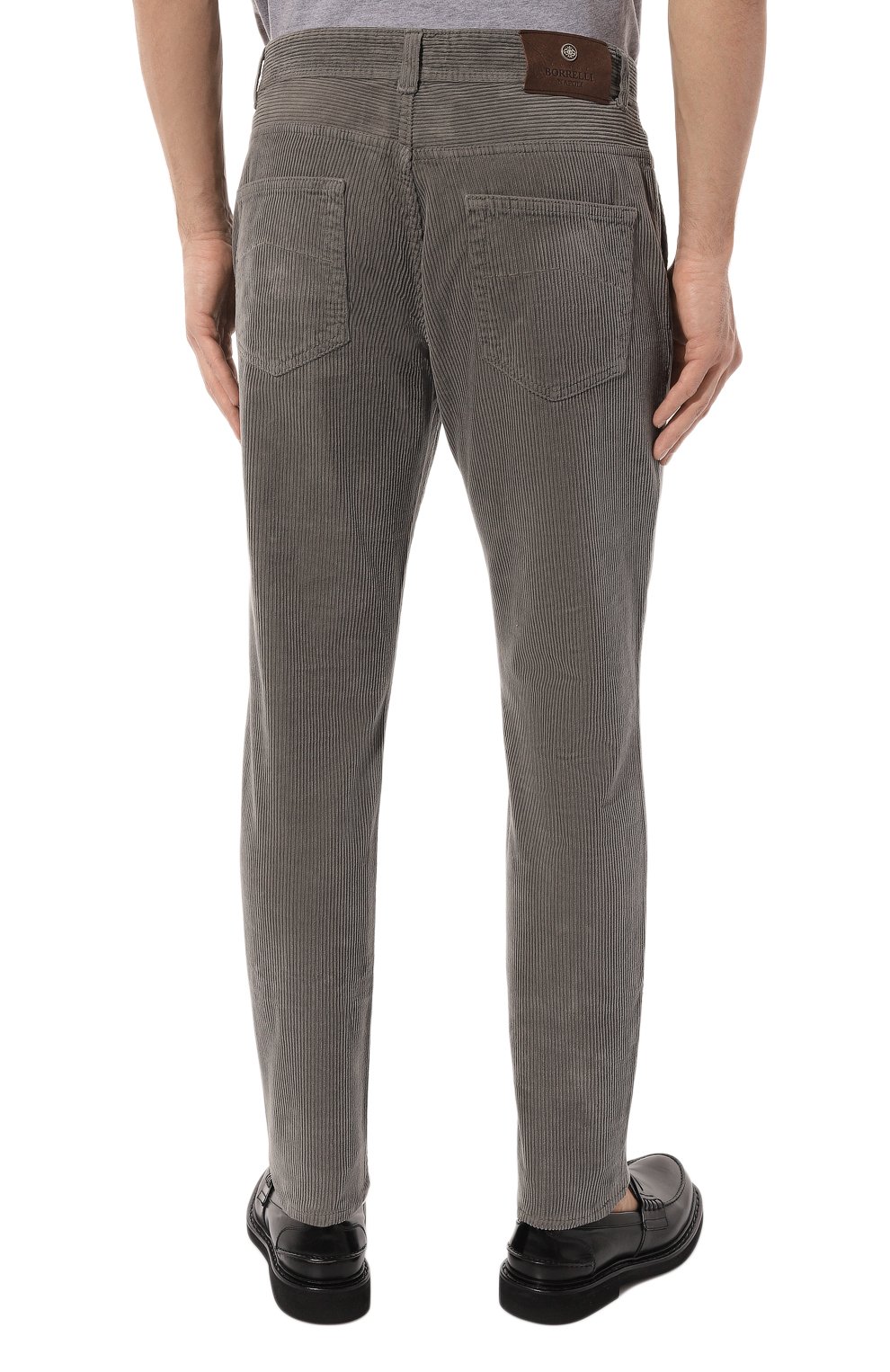 Вельветовые брюки LUIGI BORRELLI, арт. PLEBISCIT0/5023, фото 4