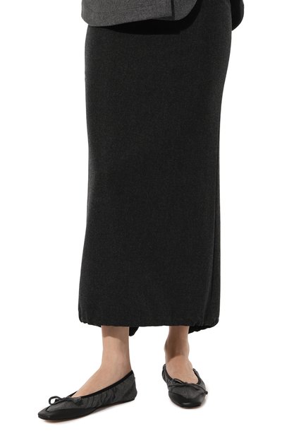 Комбинированные балетки camilla ARMARIUM серого цвета по цене 68750 руб., арт. ARMFWSC01NA01004, фото 3 Комбинированные балетки camilla ARMARIUM, арт. ARMFWSC01NA01004, фото 3