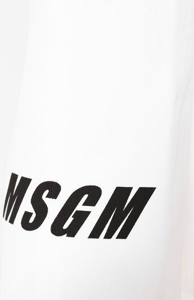 Джинсы MSGM белого цвета по цене 27800 руб., арт. 2841MDP80T 207276, фото 5 Джинсы MSGM, арт. 2841MDP80T 207276, фото 5