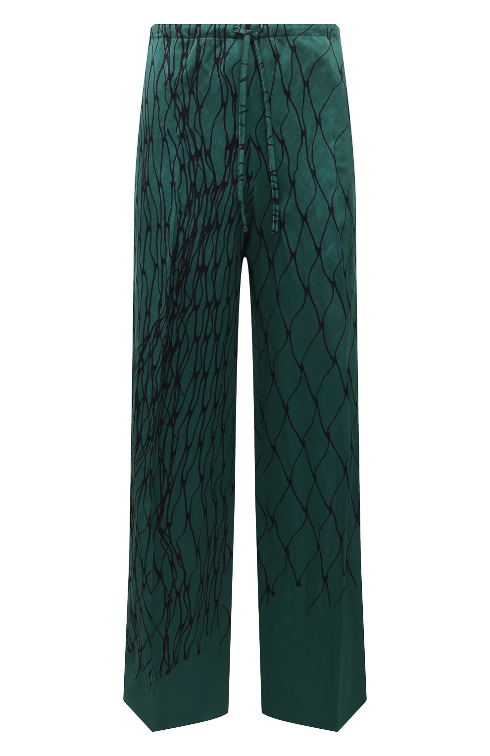 Брюки из вискозы и хлопка DRIES VAN NOTEN, арт. 221-010967-4324, фото 1