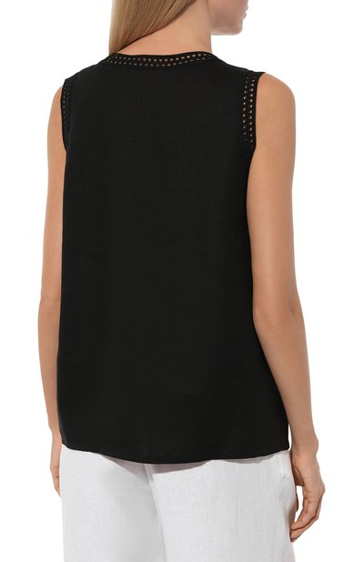 Льняной топ MVST, арт. TXBBL-Y102, фото 4