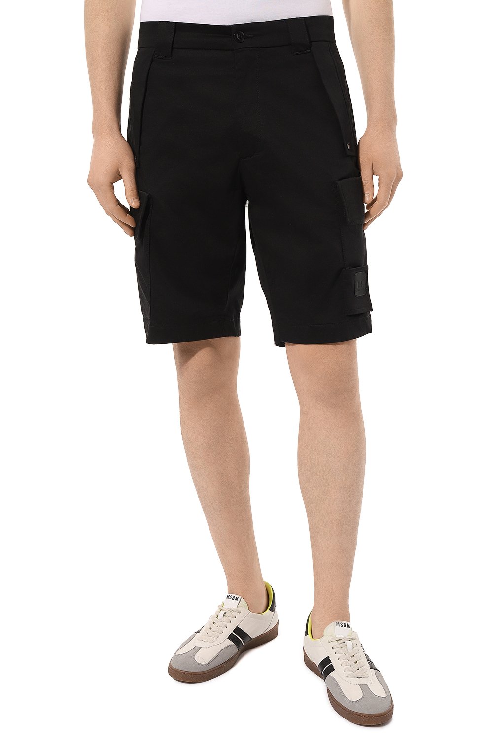 Хлопковые шорты C.P. COMPANY, арт. 16CLBE035A110042A, фото 3