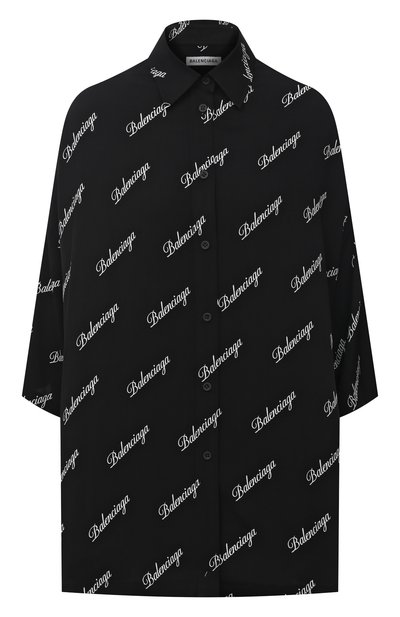 Женская рубашка из вискозы BALENCIAGA, арт. 595038/TJLY9
