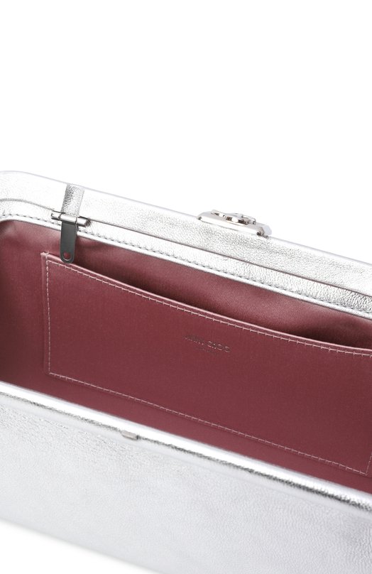 Клатч Skylar Jimmy Choo SKYLAR/WNM Серебряный  SKYLAR/WNM Фото 5