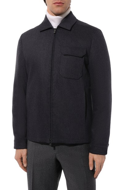 Шерстяная куртка CORNELIANI, арт. 94L534-9418540, фото 3