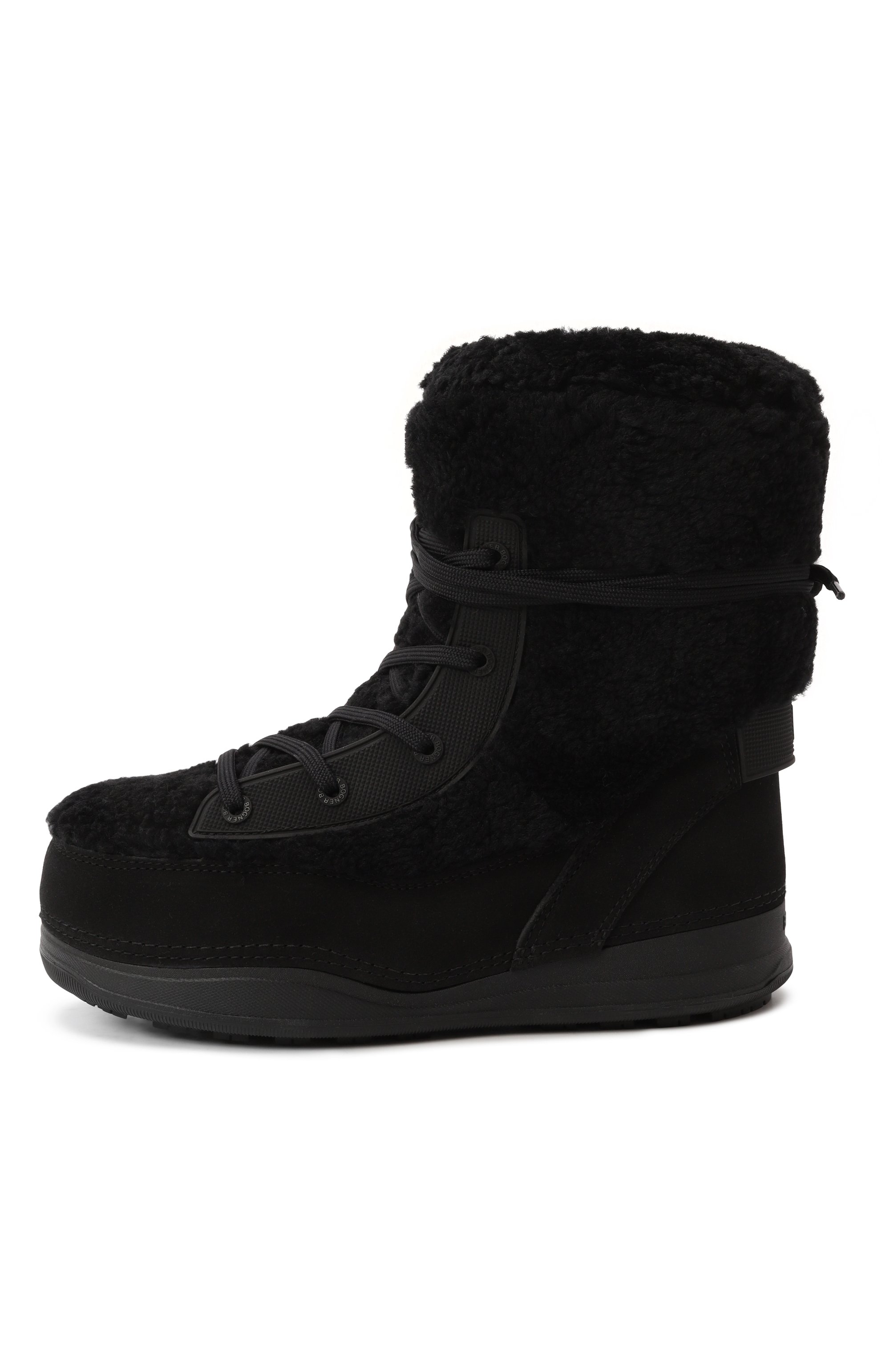 Полусапоги la plagne из овчины BOGNER черного цвета по цене 56750 руб., арт. 32447064, фото 4 Полусапоги la plagne из овчины BOGNER, арт. 32447064, фото 4