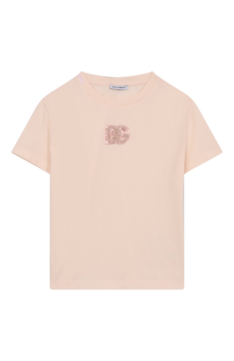 Хлопковая футболка DOLCE & GABBANA, арт. L5JTNK/G7PKU/10-12+, фото 1