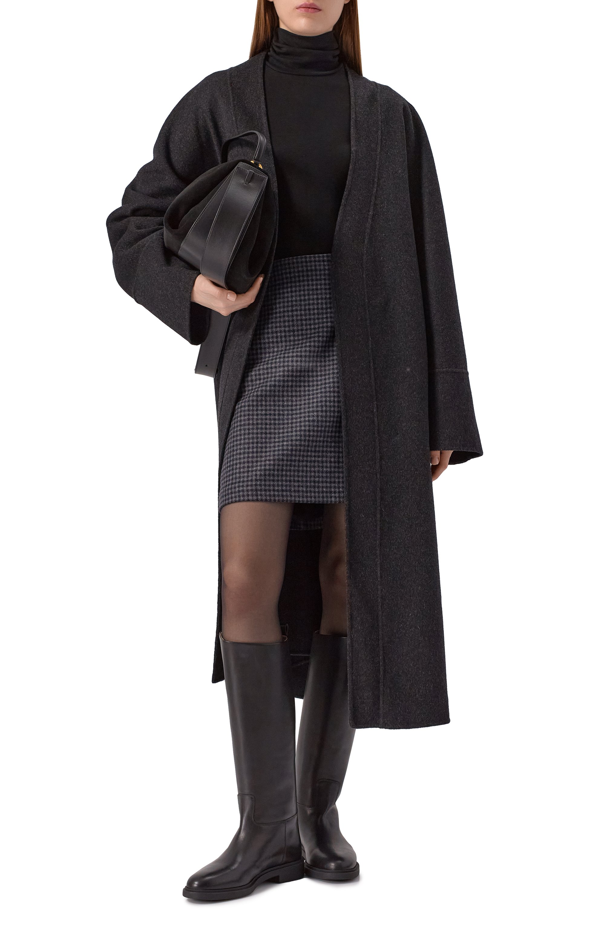 Кожаные сапоги 12 STOREEZ, арт. 133809, фото 3