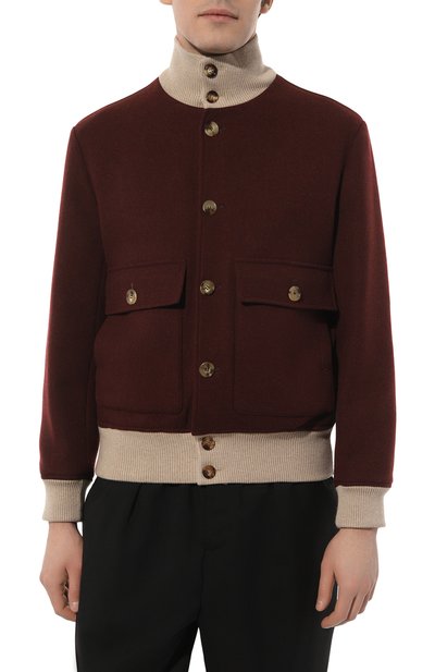 Бомбер из шерсти и кашемира BRUNELLO CUCINELLI, арт. MY4286895, фото 3