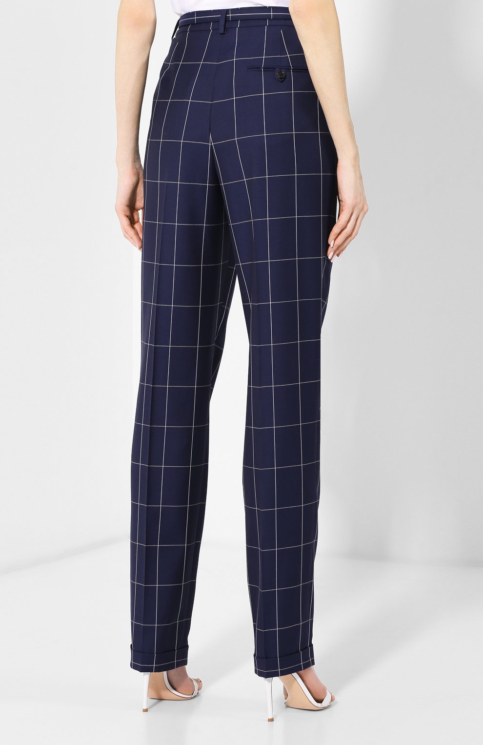 Шерстяные брюки RALPH LAUREN, арт. 290739749, фото 4