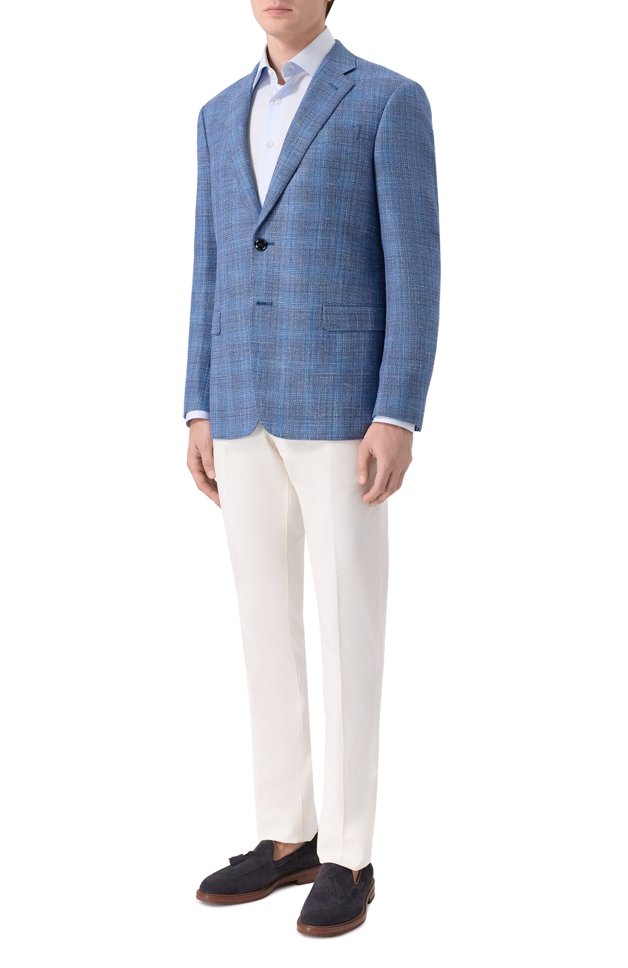 Пиджак из шерсти и шелка GIORGIO ARMANI, арт. GM000336/TE20039, фото 2