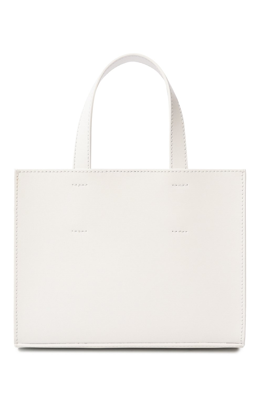 Сумка-тоут embossed MSGM белого цвета по цене 37900 руб., арт. 3441MDZ72 822, фото 6 Сумка-тоут embossed MSGM, арт. 3441MDZ72 822, фото 6