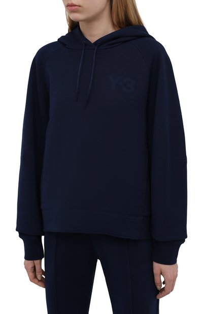 Хлопковое худи Y-3, арт. GV2797/W, фото 3