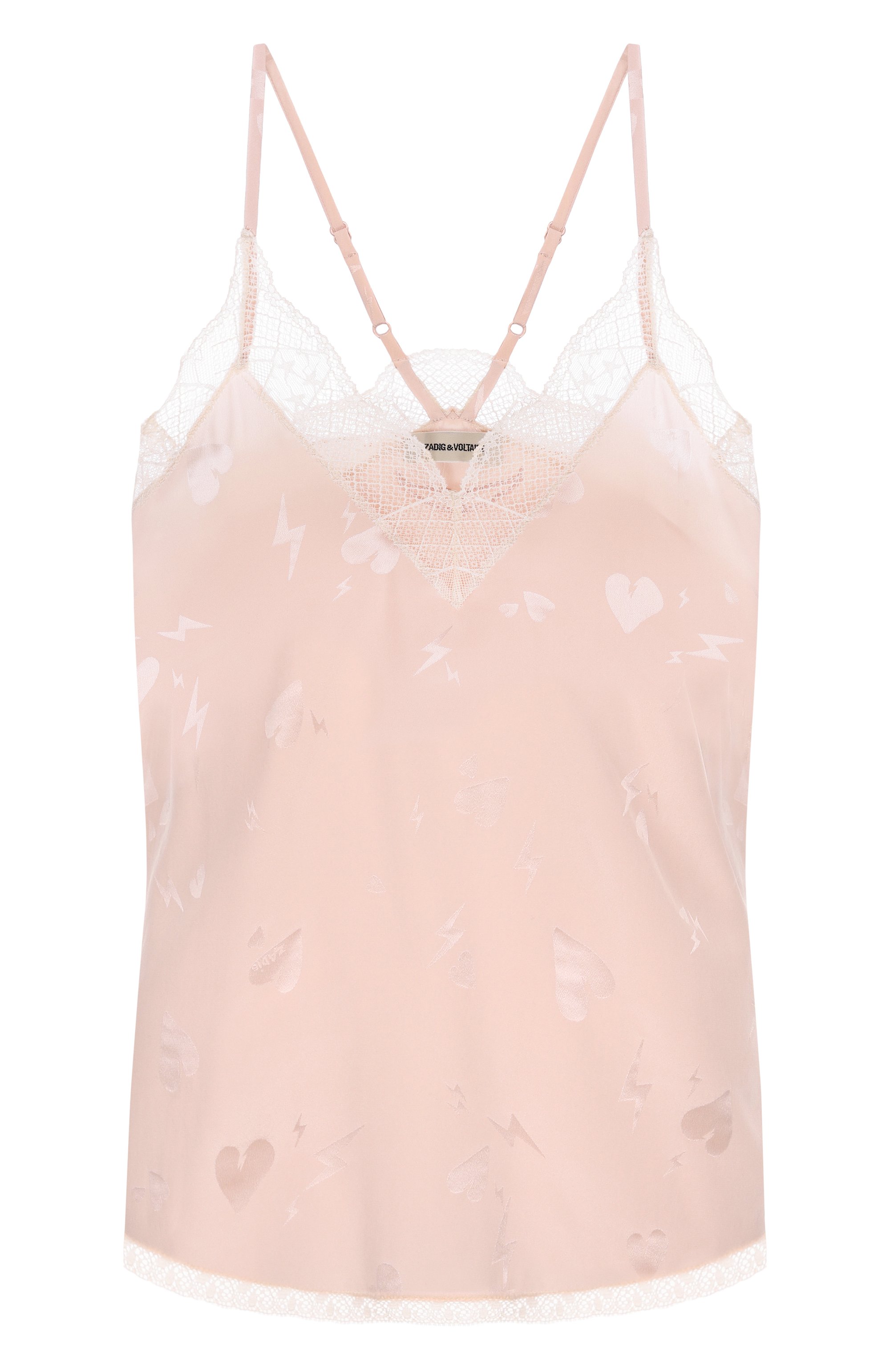 Шелковый топ ZADIG AND VOLTAIRE, арт. WWCR01257, фото 1