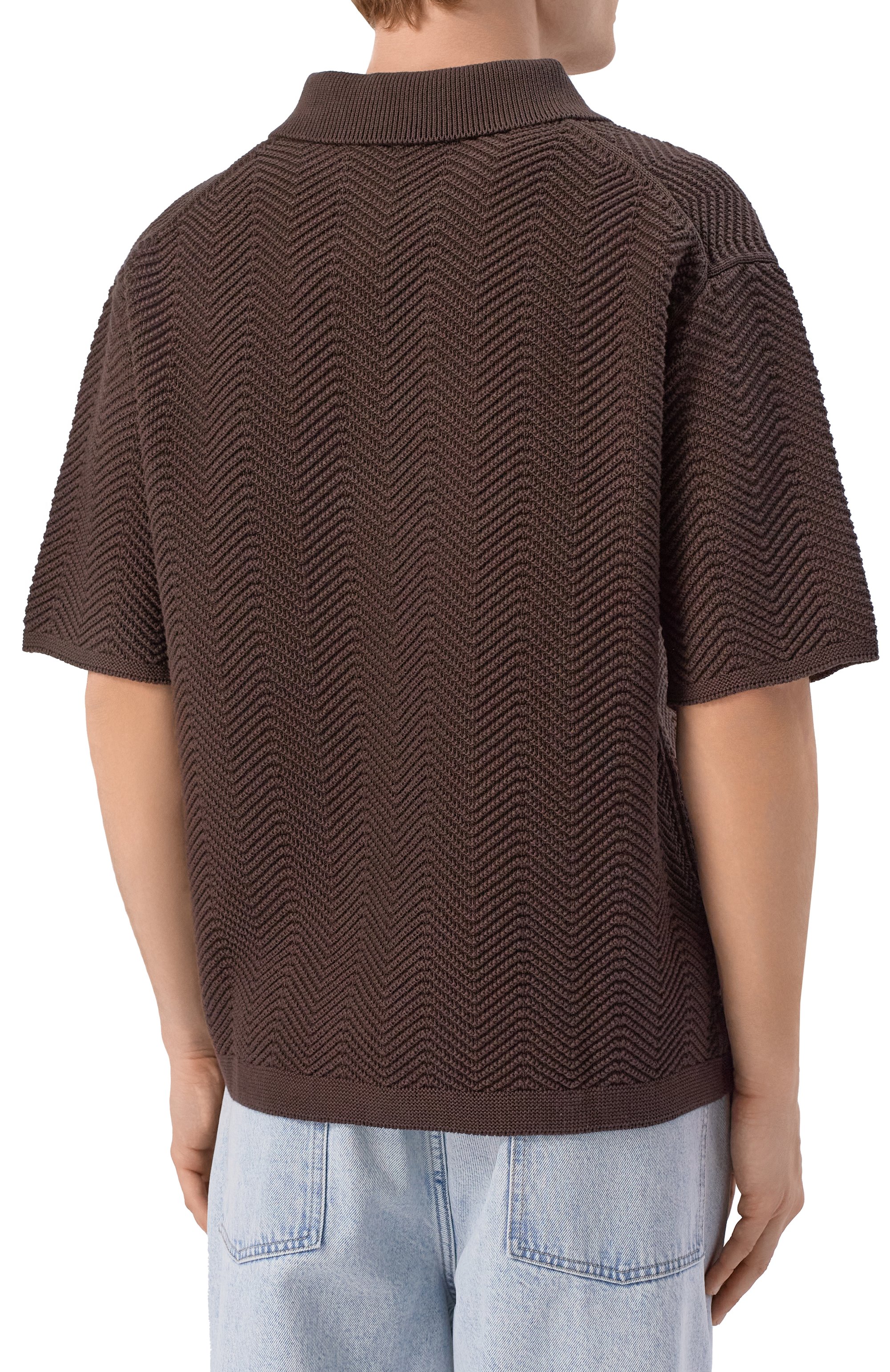 Хлопковый свитер 12 STOREEZ, арт. 137202, фото 4